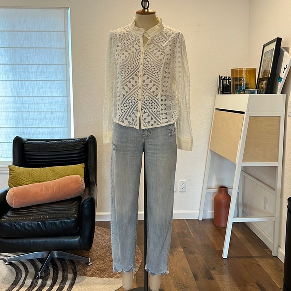 Anthropologie lace top 12p - Picture 5 of 5